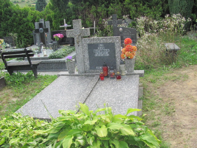 Grób JAN MATUSIAK