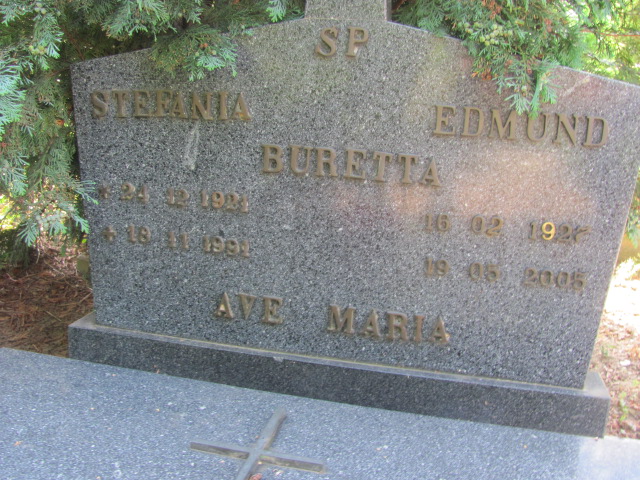 Stefania BURETTA 1921 Bielawa - Grobonet - Wyszukiwarka osób pochowanych