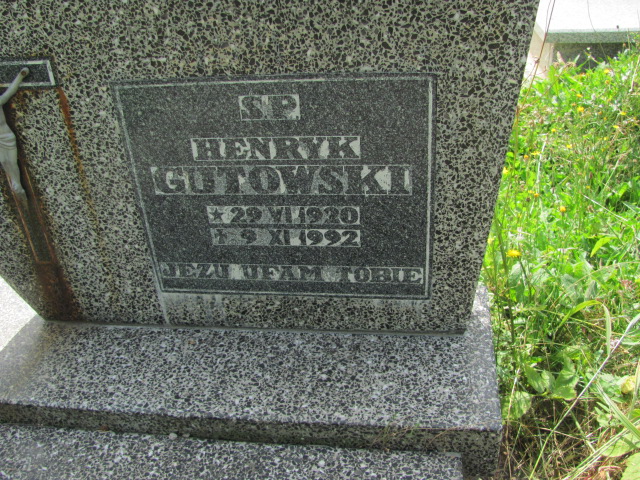 Henryk GUTOWSKI 1920 Bielawa - Grobonet - Wyszukiwarka osób pochowanych