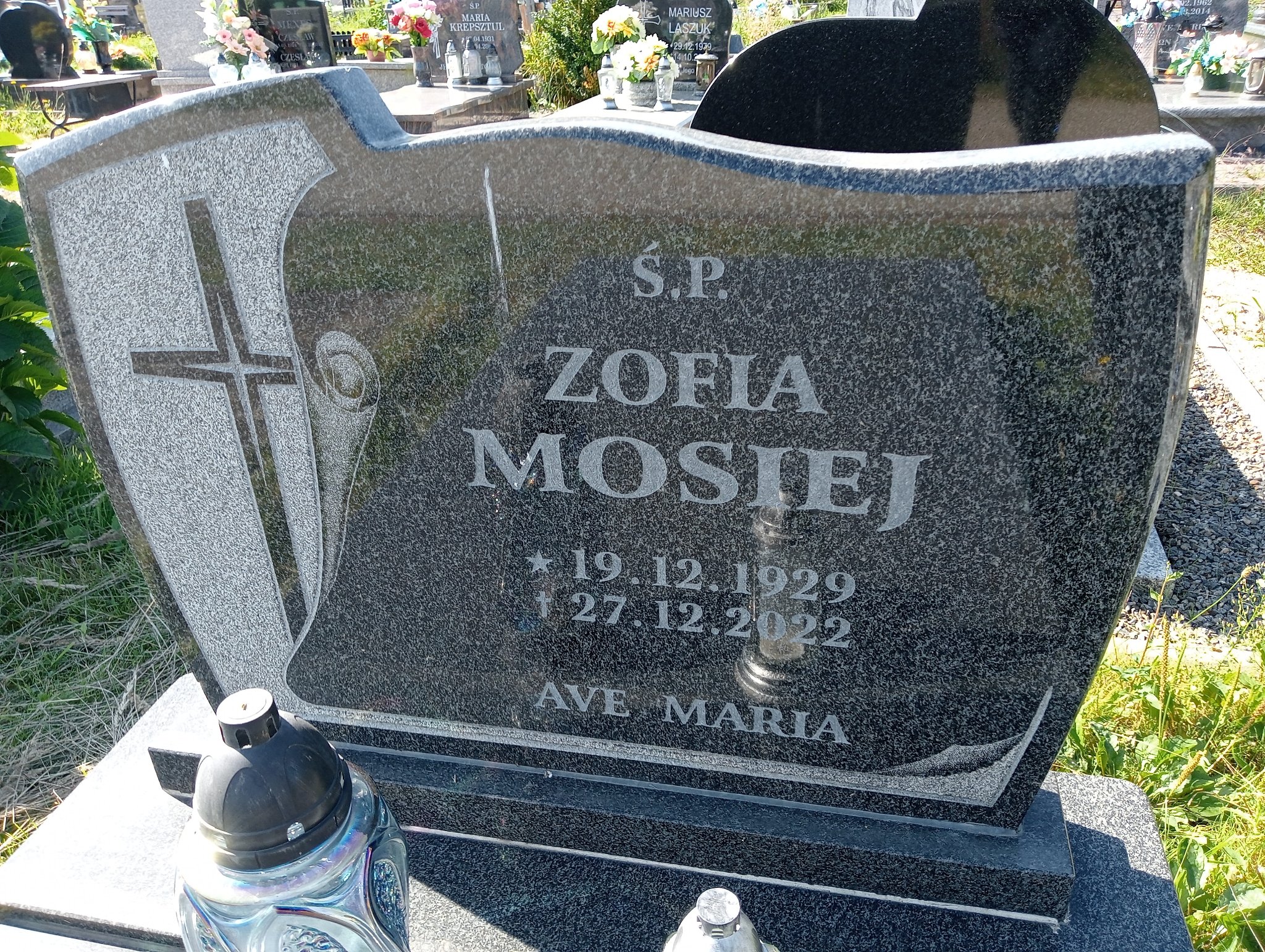 Zofia Mosiej 1929 Bielawa - Grobonet - Wyszukiwarka osób pochowanych