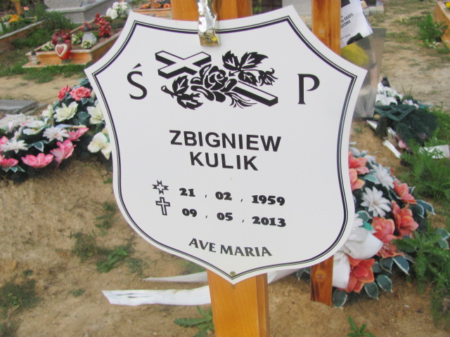 Zbigniew Kulik 1959 Bielawa - Grobonet - Wyszukiwarka osób pochowanych