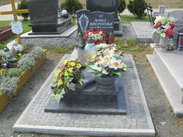 Grób Maria Kropińska