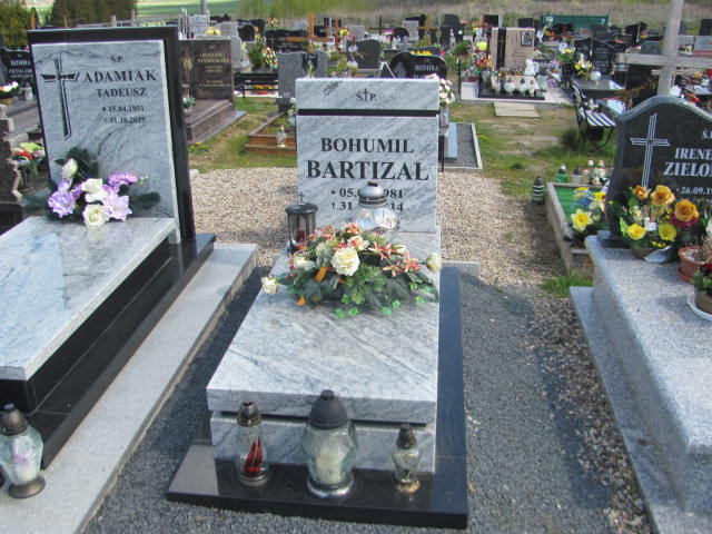 Grób Bohumil Bartizal
