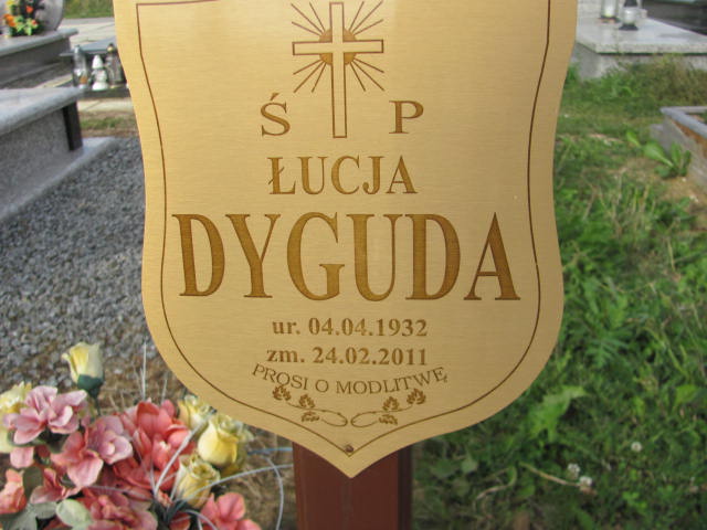 Łucja Dyguda 1932 Bielawa - Grobonet - Wyszukiwarka osób pochowanych