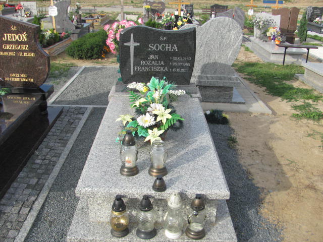 Grób Franciszka Socha