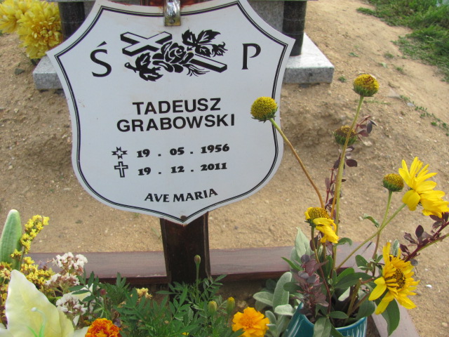 Tadeusz Grabowski 1956 Bielawa - Grobonet - Wyszukiwarka osób pochowanych