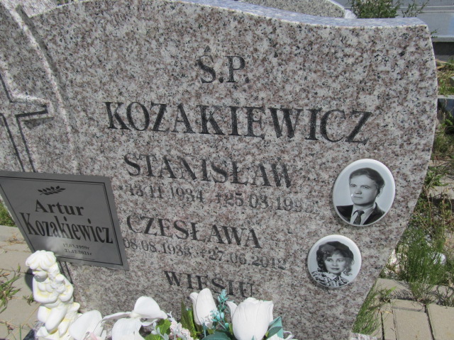 Artur Kozakiewicz 1959 Bielawa - Grobonet - Wyszukiwarka osób pochowanych