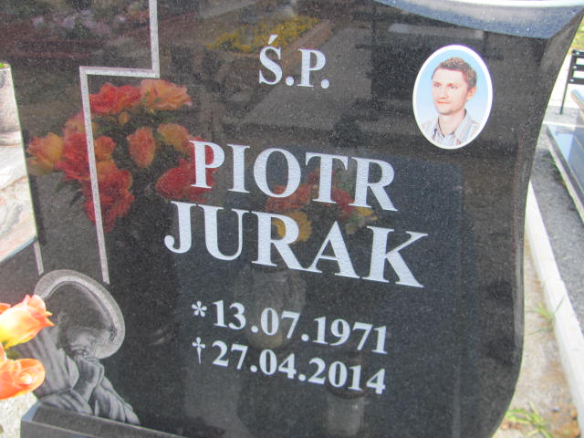 Piotr Jurak 1971 Bielawa - Grobonet - Wyszukiwarka osób pochowanych