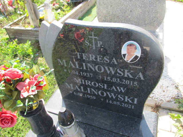 Teresa Malinowska  1937 Bielawa - Grobonet - Wyszukiwarka osób pochowanych