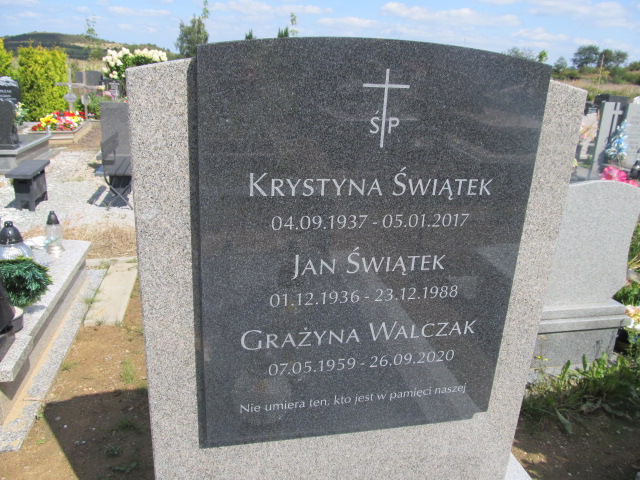 Krystyna Świątek 1937 Bielawa - Grobonet - Wyszukiwarka osób pochowanych