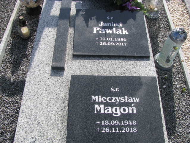 Janina Pawlak 1950 Bielawa - Grobonet - Wyszukiwarka osób pochowanych