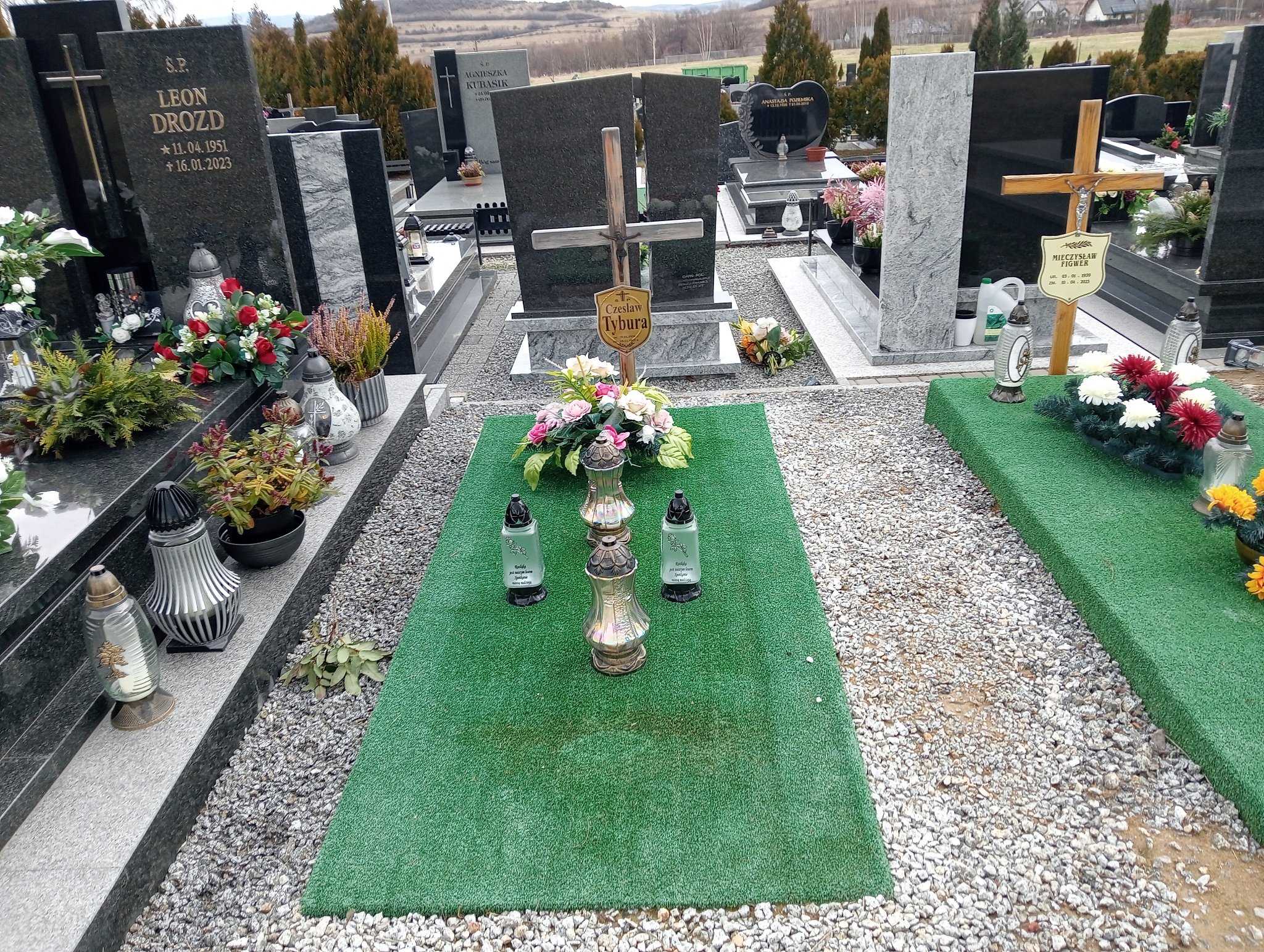 Grób Czesław Tybura