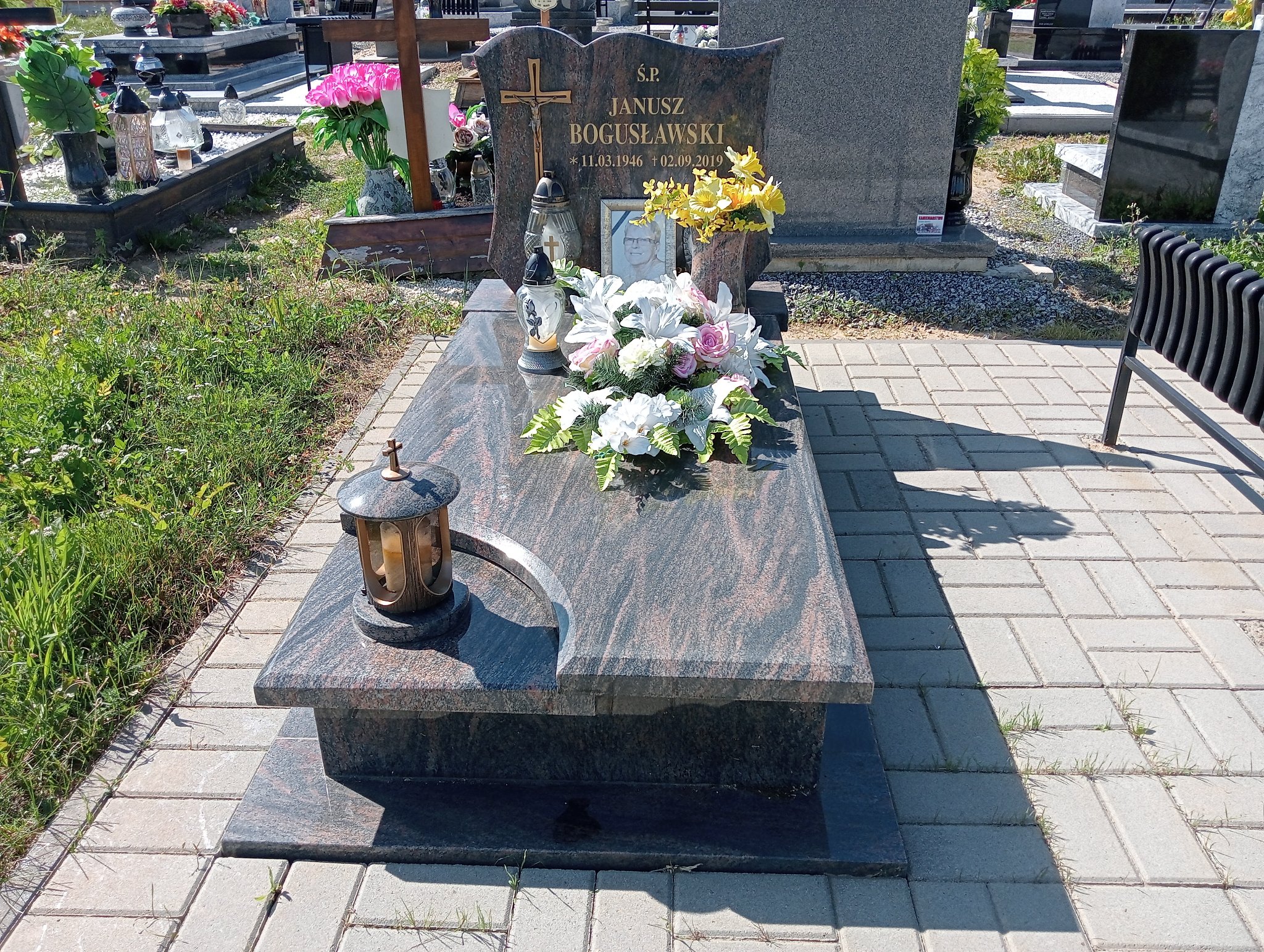 Grób Teresa Bogusławska